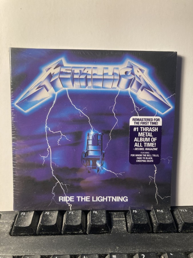 METALLICA: Ride The Lightning, CD, rem., muoveissa