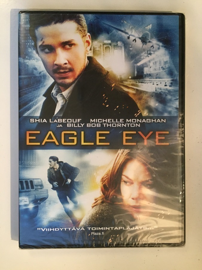 Eagle Eye (2008) Shia LaBeouf, Michelle Monaghan [UUSI!] DVD