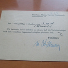 1954 Hampuri Berliinin veromerkki kortilla - pikkukuva 2