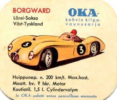 OKA Kilpavaunusarja, BORGWARD