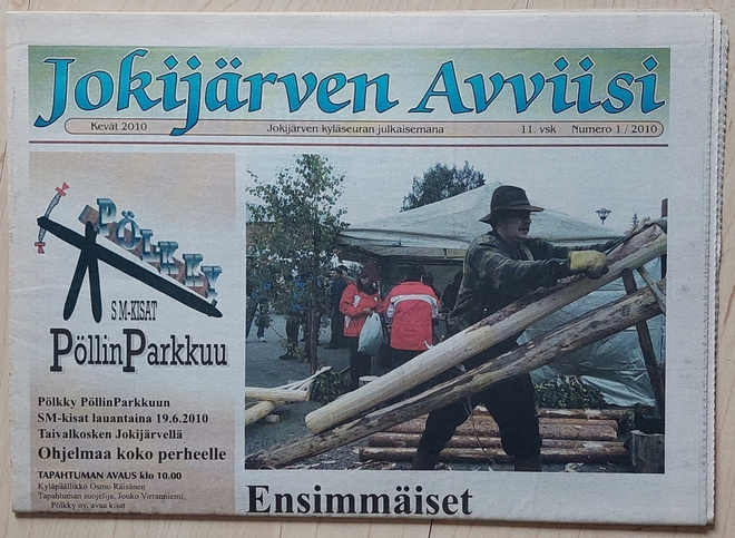 Jokijärven Avviisi - lehti vuodelta 2010