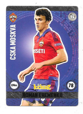 2015 Kickerz Silverstar # Roman Eremenko CSKA & FIN