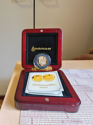 Suomen viimeinen kultamarkka 2001 (18K)