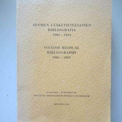 Suomen lääketieteelinen bibliografia 1901-1955