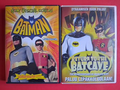 Batman the movie ja Return to the batcave DVD:t