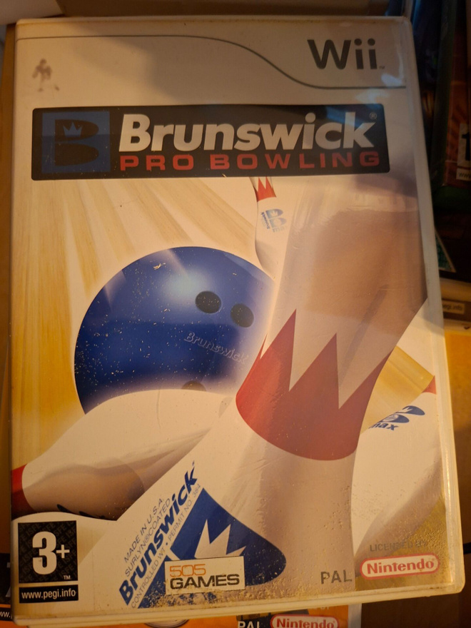 Wii Brunswick Pro Bowling CIB