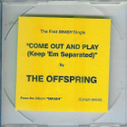 Offspring - Come Out And Play (Keep 'Em Separated) CDS PROMO - pikkukuva 1