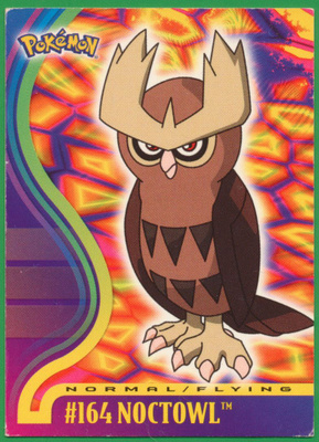 Pokémon 2001 Topps Noctowl
