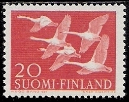 1956 Pohjolan Päivä 20 mk ** LaPe 464