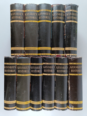 Carl Grimberg : Kansojen historia 1-22 (11 kirjaa)