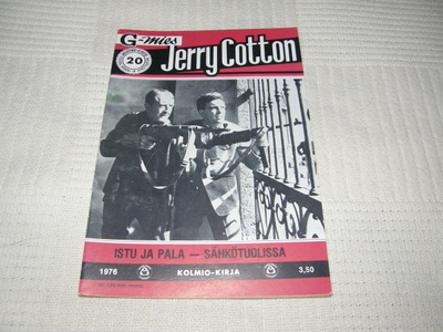 Jerry Cotton 20/1976 Istu ja pala - sähkötuolissa