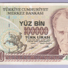 Turkki 100000 Lirasi v.1994 P-205 - pikkukuva 1