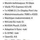 MSI GeForce RTX 3060 Ventus 2X 12G OC -näytönohjain - pikkukuva 3
