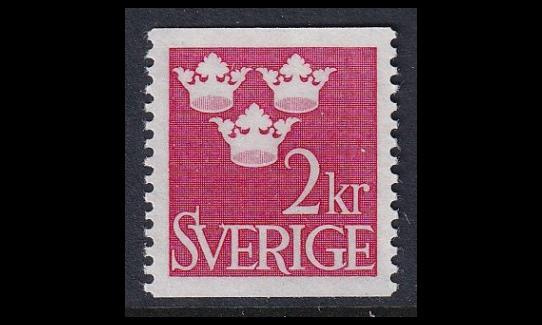 Ruotsi 628 ** Kolme kruunua 2 Kr (1969)