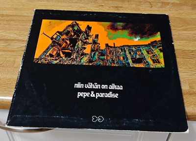 Pepe&Paradise Niin vähän on aikaa LP