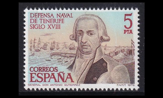 Espanja 2428 ** Teneriffan puolustustaistelu 1797 (1979)