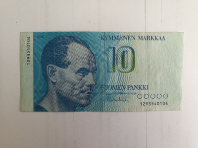 Suomi 1986 10 markkaa (14217)