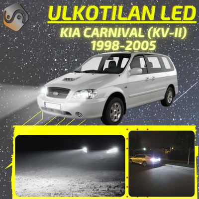 CARNIVAL (KV-II) 1998-2005 Ulkoiset LED -valot