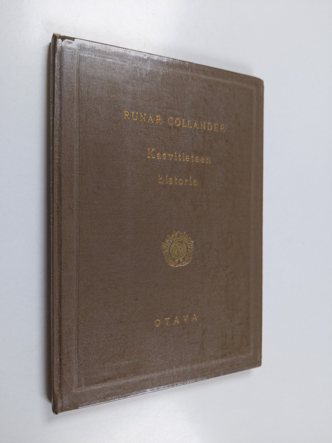 Runar Collander : Kasvitieteen historia