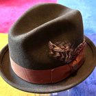 Brixton Gain Fedora - vihreä - pikkukuva 2