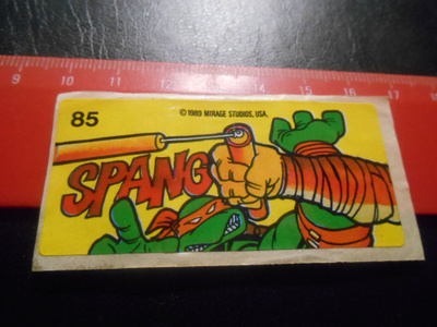 K16 Dunkin Turtles purkkatarra  # 85