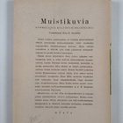 Eino E. (toim.) Suolahti : Muistikuvia 1 - pikkukuva 2