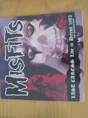 Misfits Last Caress live Detroit 1983 lp muoveissa