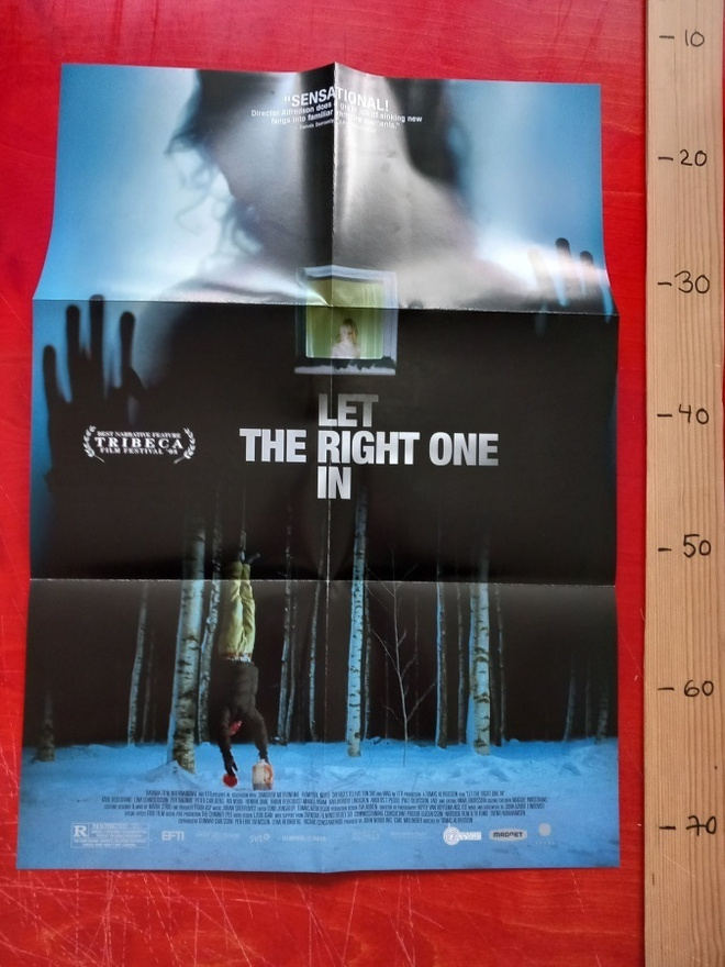 Let the right one in Elokuvajuliste