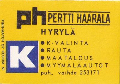 Hyrylä,  Pertti Harala       b434