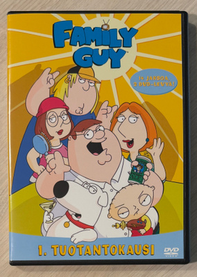 Family Guy: Kausi 1 (2DVD) palkittu animaatiosarja