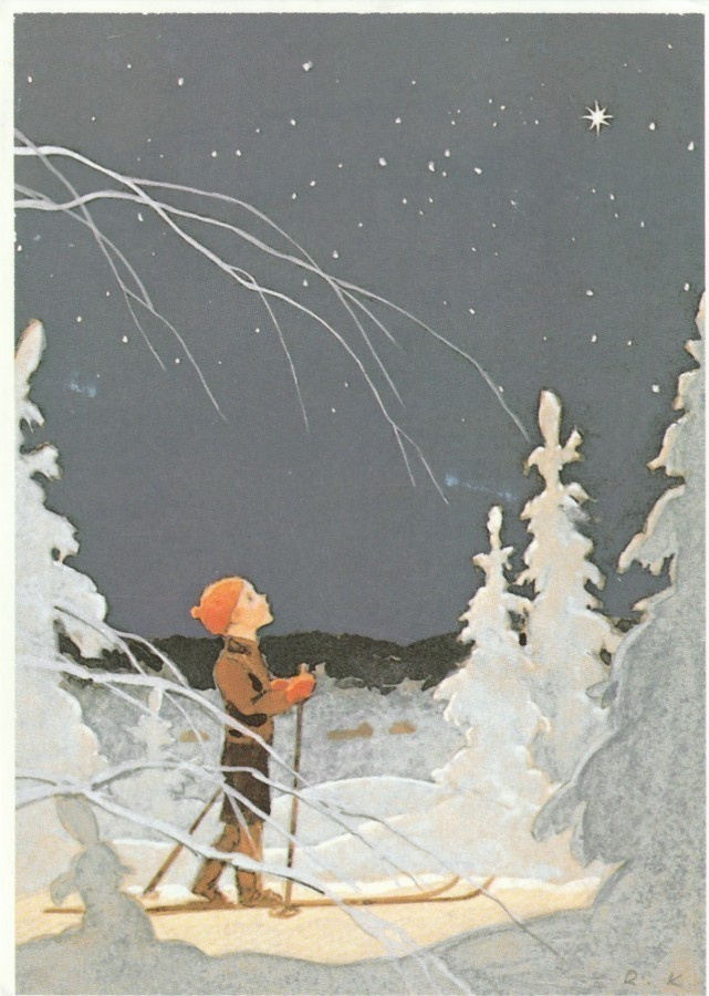 RUDOLF KOIVU - POIKA HIIHTÄMÄSSÄ - 2
