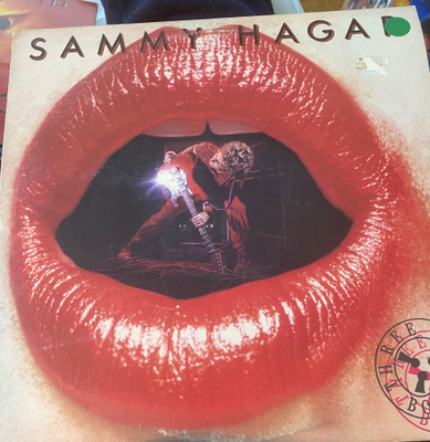 Sammy Hagar: Three Lock Box 1982 LP
