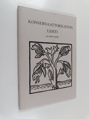 Konservaattoriliiton lehti nro 58-59, 3-4/1999