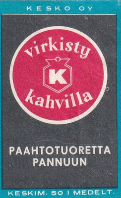 Virkisty K kahvilla Paahtotuoretta pannuun b532