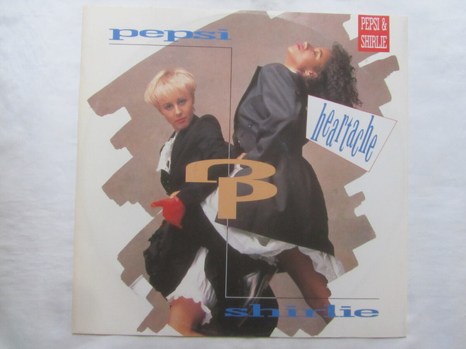 Pepsi & Shirlie:Heartache  12" single 1987