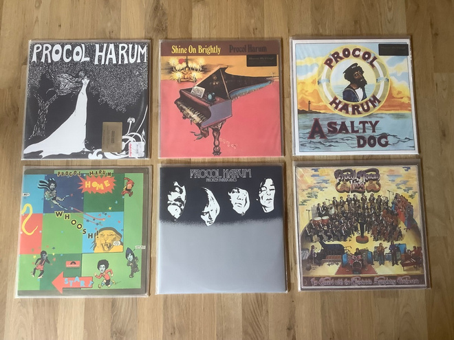 Procol Harum vinyylilevykokoelma - 20 x LP