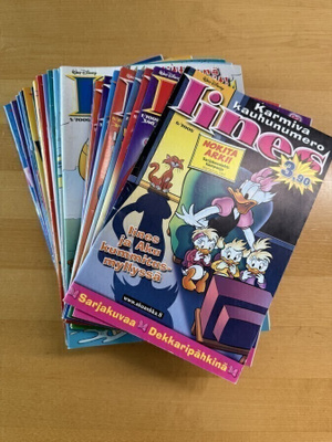 Iines -lehtiä 26 kappaletta.