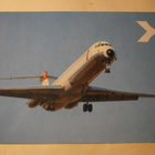 Austrian Airlines, Douglas DC-9, väripk, p. 1984  Suomeen - pikkukuva 1