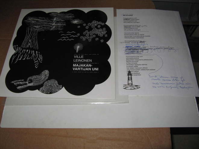 Ville Leinonen LP Majakanvartijan Uni v.2010 MINT-