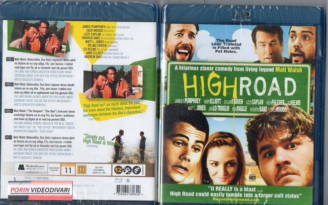 High Road - Tripillä	(63 524)	UUSI		BLU-RAY				2011