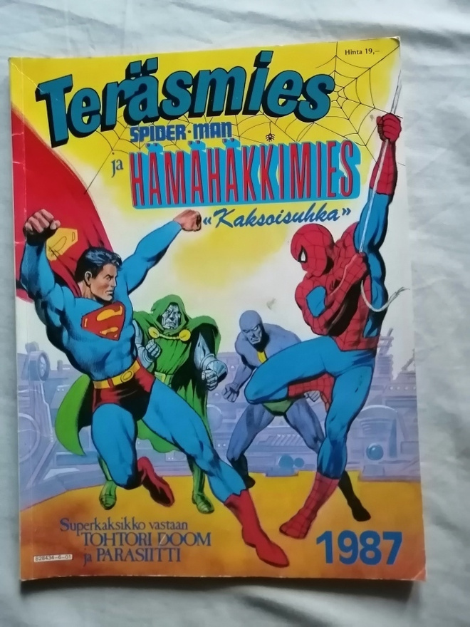 Shooter, Wolfman & Buscema: Teräsmies Vuosialbumi 1987