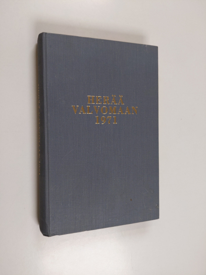 Herää valvomaan vuosikerta 1971 yhteensidottuna (1-12)