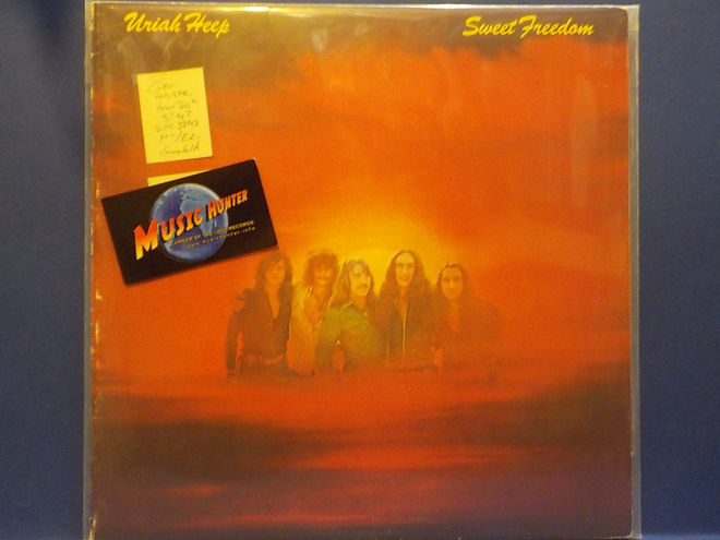 URIAH HEEP - SWEET FREEDOM - GER END OF 70'S M-/EX- LP