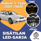 Jaguar X-Type Sisätilan LED-sarja 16-osainen - pikkukuva 1