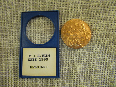 Fidem XXII  1990 Helsinki mitali