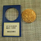 Fidem XXII  1990 Helsinki mitali - pikkukuva 1