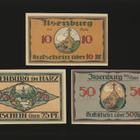 Saksa Notgeld 10, 25, 50 Pfg, Ilsenburg 1920 - pikkukuva 1