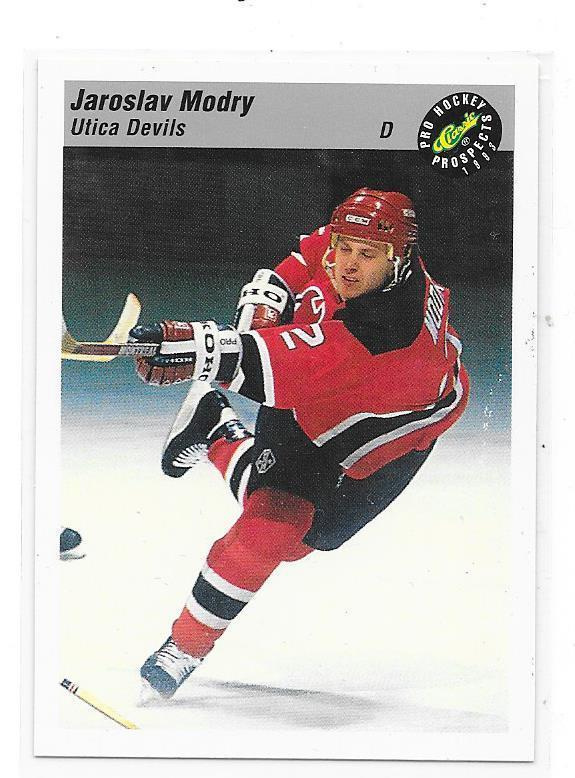 1992 Classic #146 Jaroslav Modry Utica Devils