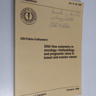 DNA flow cytometry in oncology - methodology and prognost... - pikkukuva 1