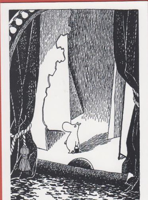 Tove Jansson Muumi kortti - muumimamma
